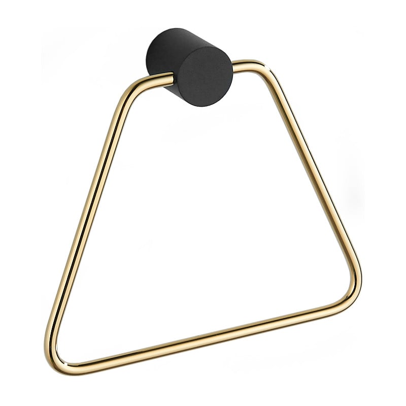 Mexen Aron porte-serviette, noir/or - 7088132-57