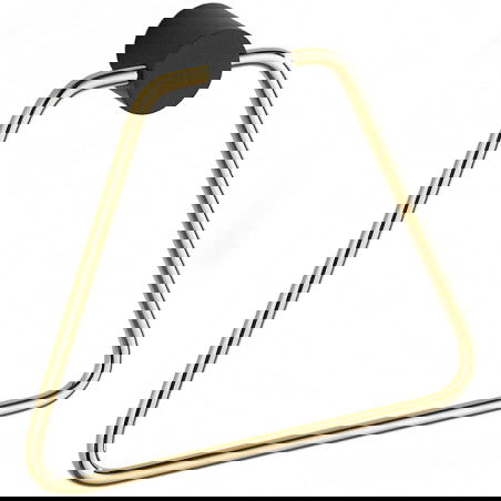 Mexen Aron porte-serviettes, Noir/Or - 7088132-57
