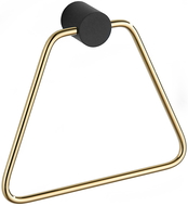 Mexen Aron porte-serviettes, Noir/Or - 7088132-57