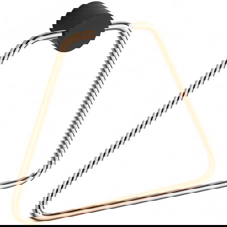 Mexen Aron porte-serviettes, Noir/Or rose - 7088132-67
