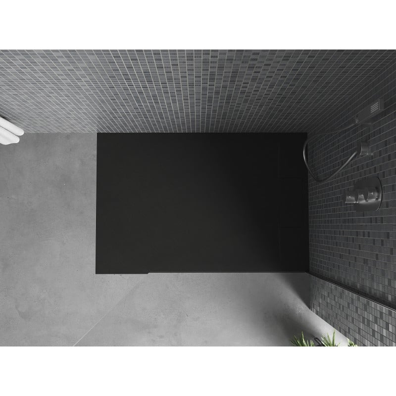 Mexen Otto bac de douche rectangulaire SMC 110 x 70 cm, noir - 4N707011