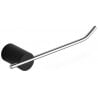 Mexen Aron porte-papier toilette, noir/chrome - 7088133-07