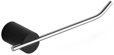 Mexen Aron support de papier toilette, noir/chrome - 7088133-07