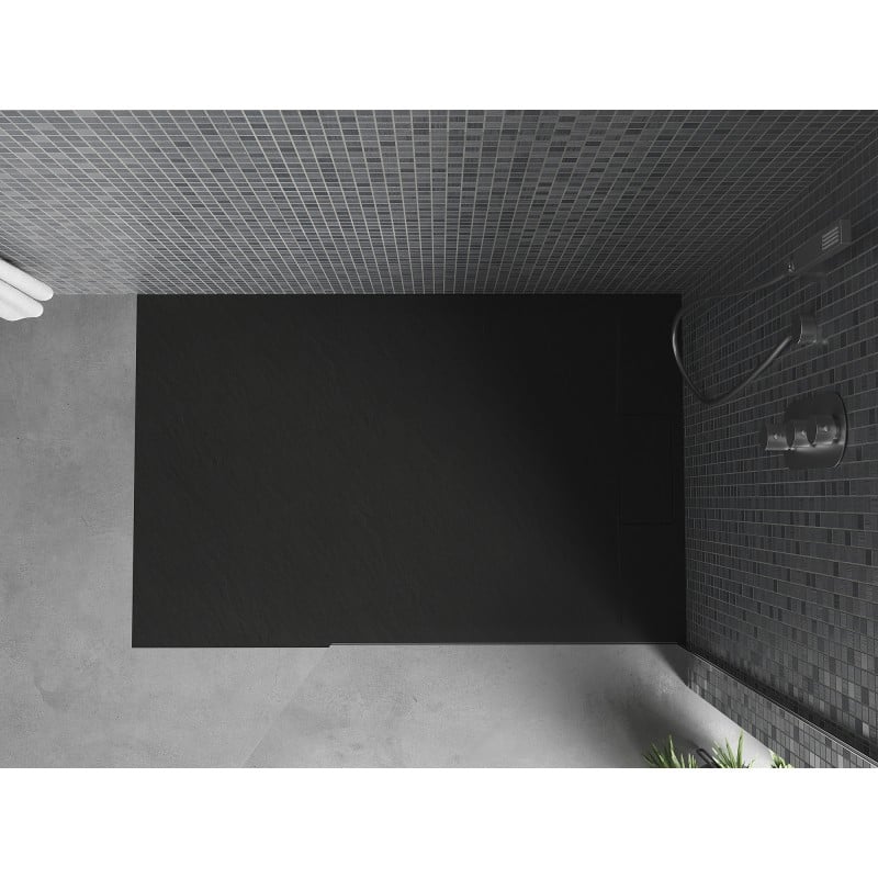 Mexen Otto bac de douche rectangulaire SMC 140 x 70 cm, noir - 4N707014