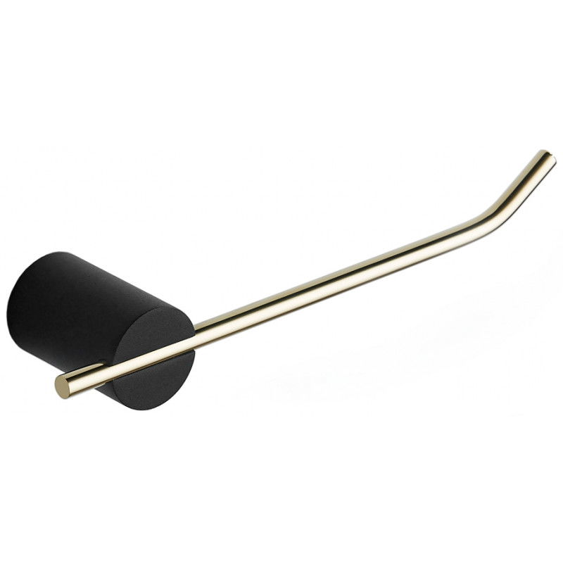 Mexen Aron porte-papier de toilette, Noir/Or - 7088133-57