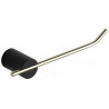 Mexen Aron support pour papier toilette, noir/doré - 7088133-57