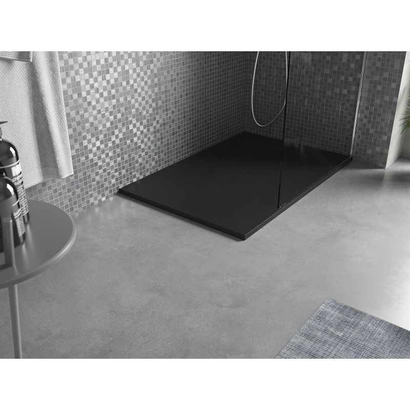 Mexen Otto receveur de douche rectangulaire SMC 110 x 80 cm, noir - 4N708011