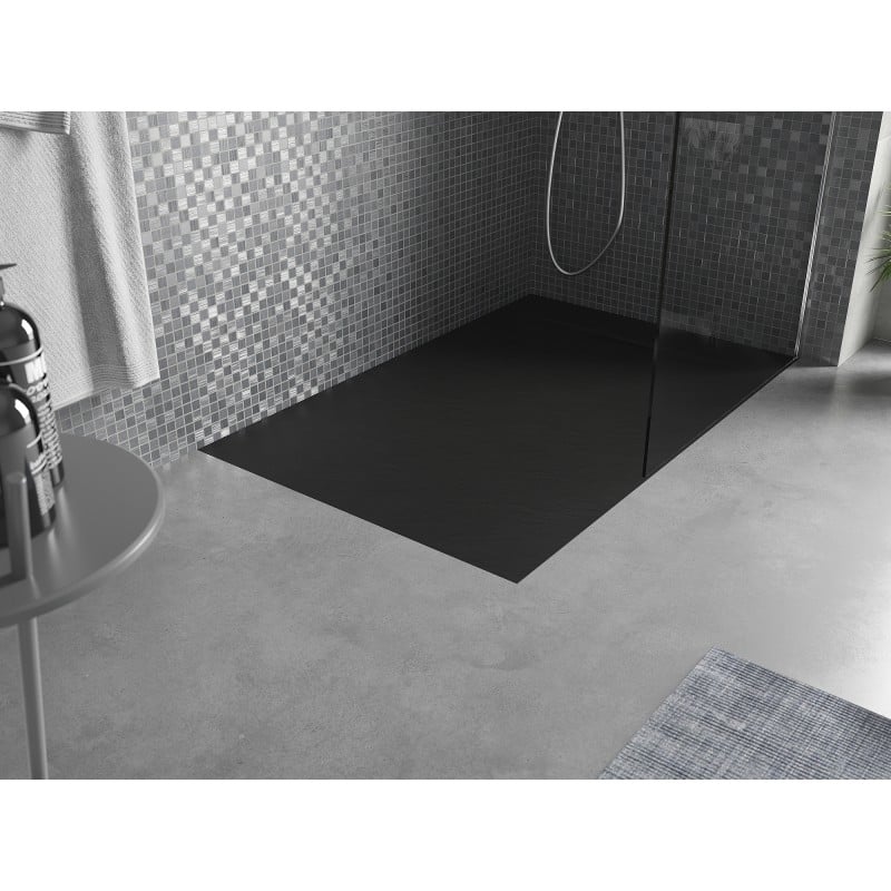 Mexen Otto receveur de douche rectangulaire SMC 140 x 80 cm, noir - 4N708014