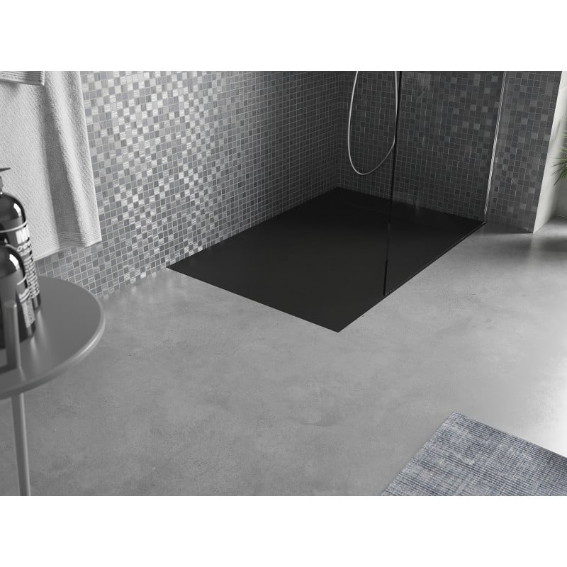 Mexen Otto receveur de douche rectangulaire SMC 90 x 80 cm, noir - 4N708090