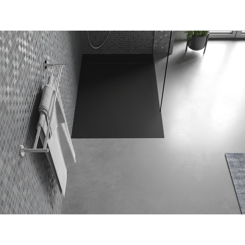 Mexen Otto receveur de douche rectangulaire SMC 110 x 90 cm, noir - 4N709011