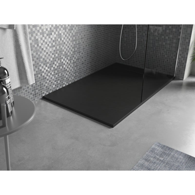 Mexen Otto receveur de douche rectangulaire SMC 130 x 90 cm, noir - 4N709013