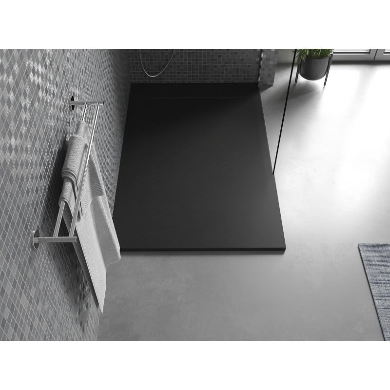 Mexen Otto receveur de douche rectangulaire SMC 140 x 90 cm, noir - 4N709014