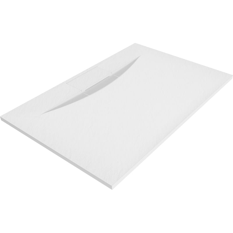 Mexen Egon receveur rectangulaire SMC 100 x 80 cm, blanc - 4R108010
