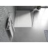 Receveur de douche rectangulaire Mexen Egon SMC 100 x 80 cm, blanc - 4R108010