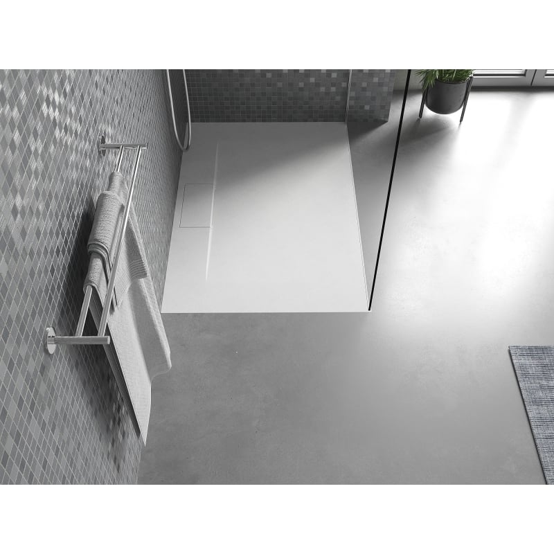 Mexen Egon receveur rectangulaire SMC 140 x 80 cm, blanc - 4R108014