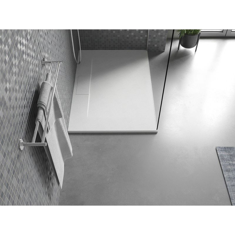 Mexen Egon receveur de douche rectangulaire SMC 150 x 80 cm, blanc - 4R108015