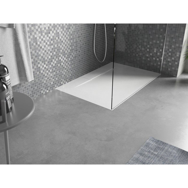Mexen Egon receveur de douche rectangulaire SMC 150 x 80 cm, blanc - 4R108015