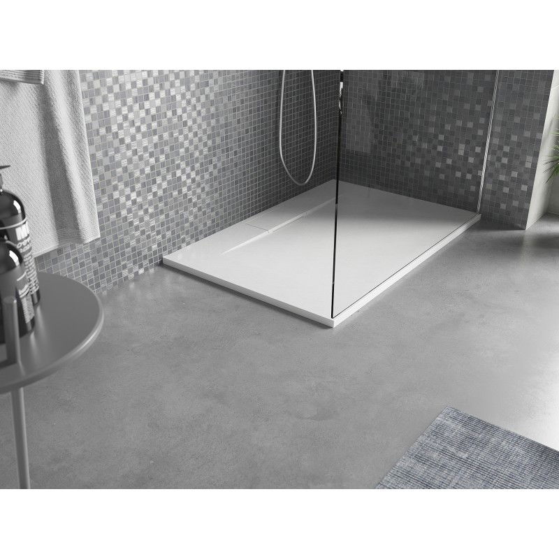 Mexen Egon receveur de douche rectangulaire SMC 150 x 80 cm, blanc - 4R108015