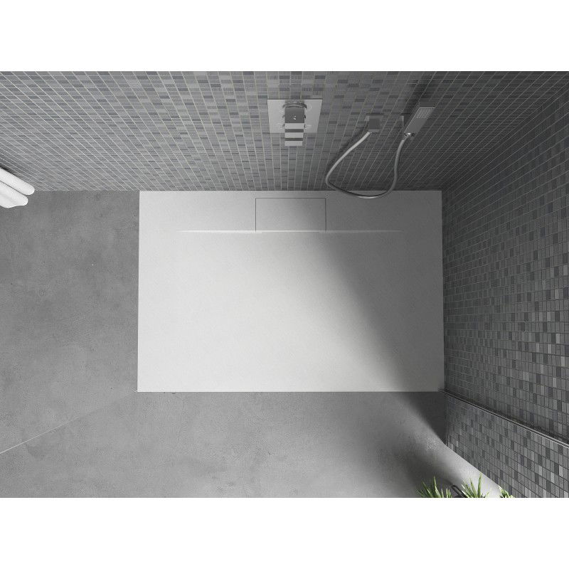 Mexen Egon receveur de douche rectangulaire SMC 150 x 80 cm, blanc - 4R108015