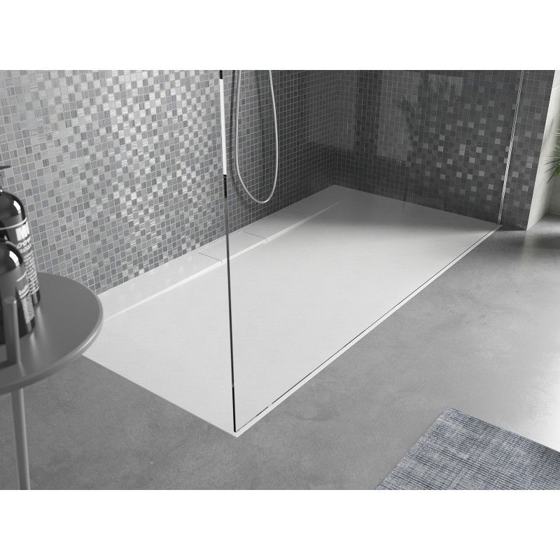 Mexen Egon receveur de douche rectangulaire SMC 160 x 80 cm, blanc - 4R108016