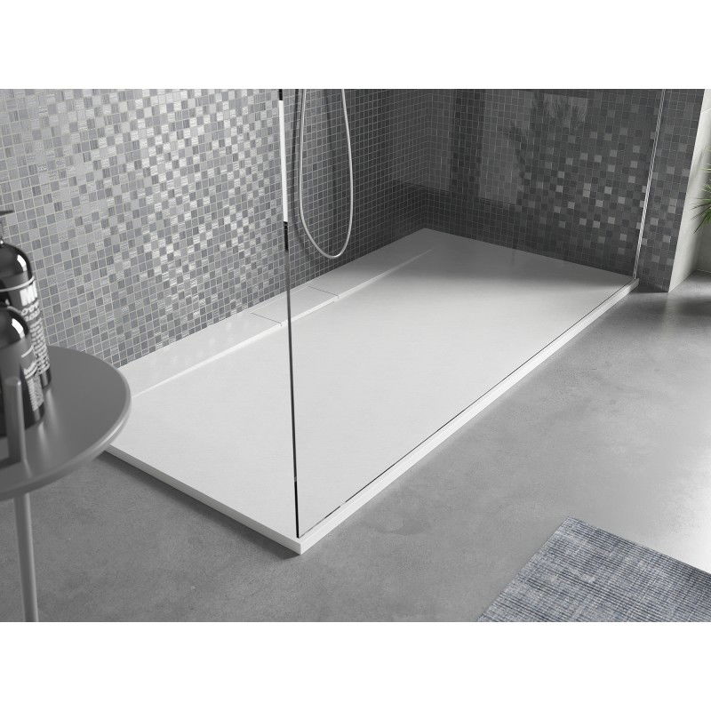 Mexen Egon receveur de douche rectangulaire SMC 180 x 80 cm, blanc - 4R108018