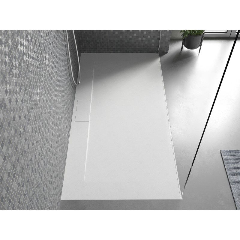 Mexen Egon receveur de douche rectangulaire SMC 160 x 90 cm, blanc - 4R109016