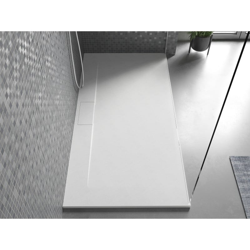 Mexen Egon receveur rectangulaire SMC 170 x 90 cm, blanc - 4R109017