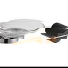 Mexen Aron Porte-savon, Noir/Or rose - 7088139-67