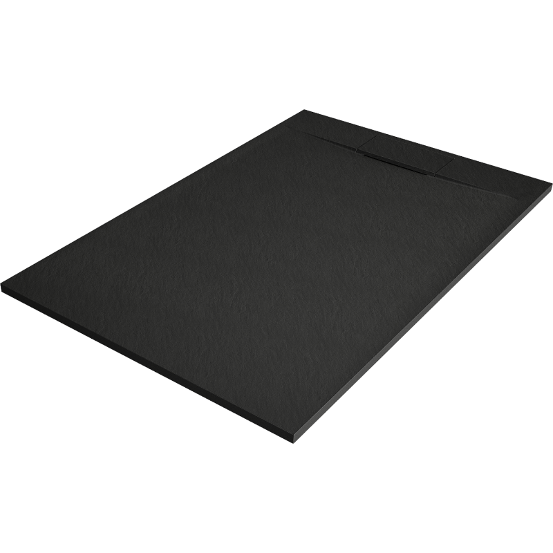 Bac à douche Mexen Otto rectangulaire SMC 140 x 70 cm, noir - 4N707014