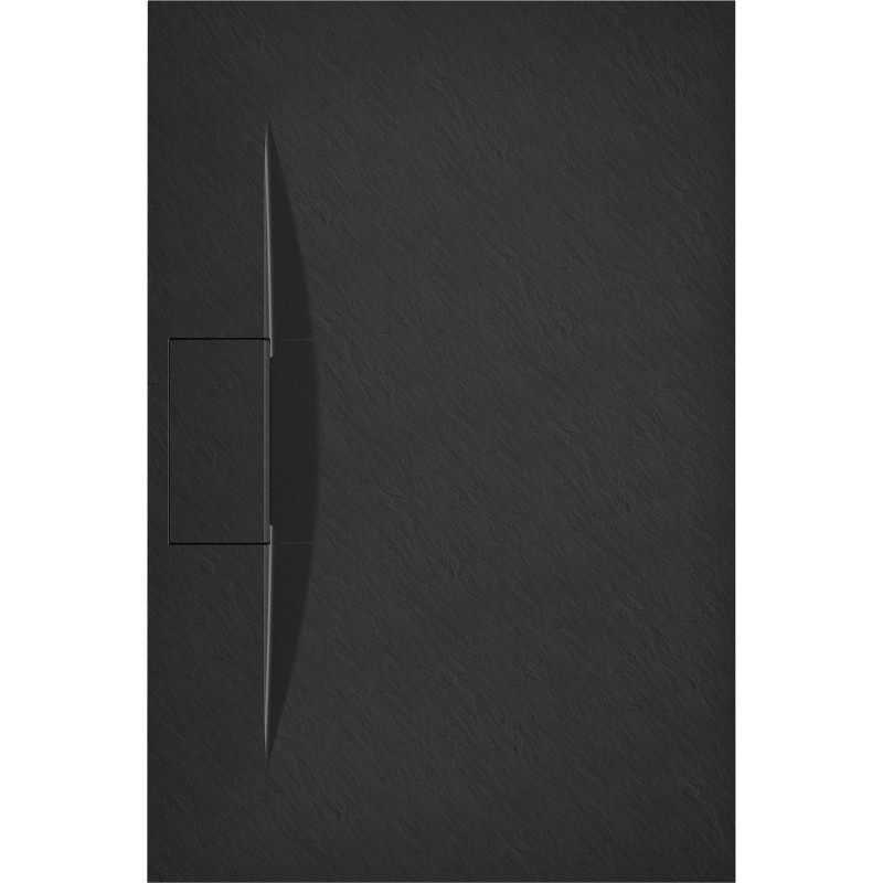 Mexen Egon receveur de douche rectangulaire SMC 120 x 80 cm, noir - 4R708012