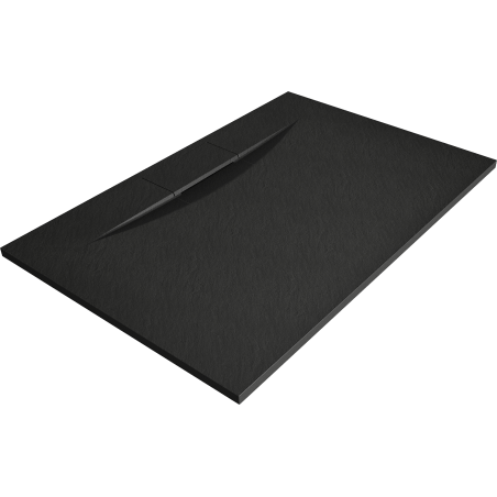 Mexen Egon receveur de douche rectangulaire SMC 140 x 80 cm, noir - 4R708014