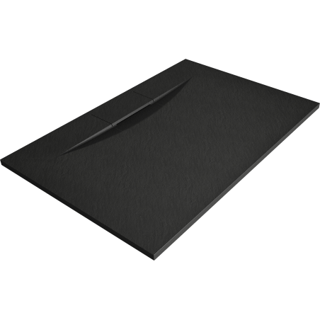 Mexen Egon receveur rectangulaire SMC 150 x 80 cm, noir - 4R708015