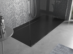 Bac à douche Mexen Egon rectangulaire SMC 180 x 80 cm, noir - 4R708018