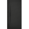 Bac à douche Mexen Egon rectangulaire SMC 180 x 80 cm, noir - 4R708018