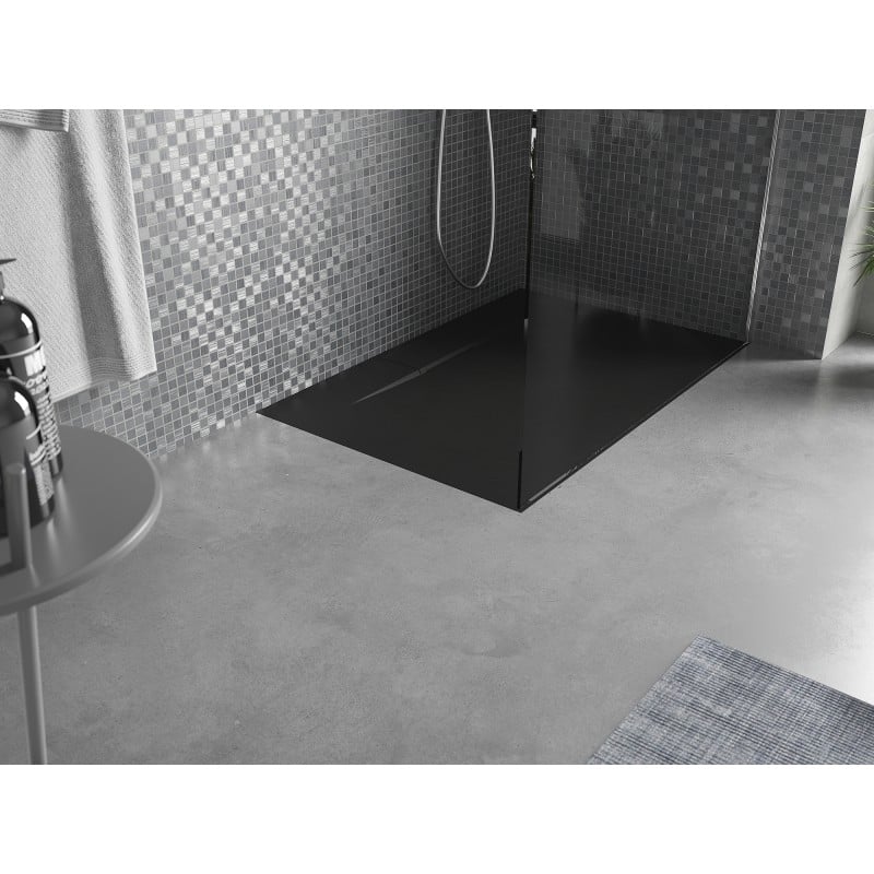Mexen Egon receveur de douche rectangulaire SMC 140 x 90 cm, noir - 4R709014