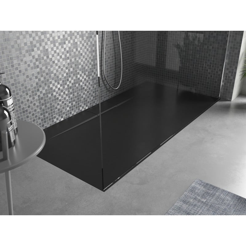 Mexen Egon receveur de douche rectangulaire SMC 200 x 90 cm, noir - 4R709020