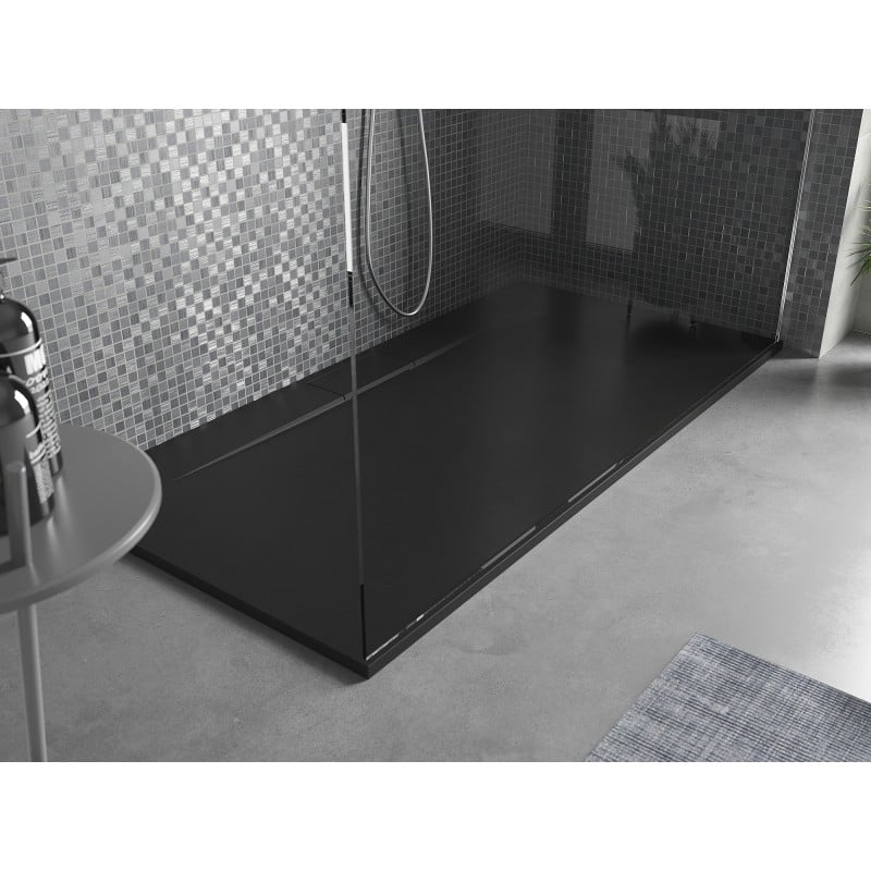 Mexen Egon receveur de douche rectangulaire SMC 200 x 90 cm, noir - 4R709020