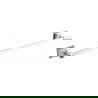 Mexen Dalia porte-serviettes, Chrome - 7017324-00