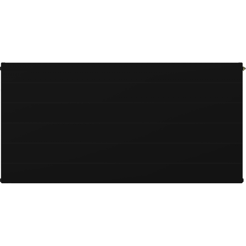 Mexen Line CCL22 radiateur à plaques 500 x 500 mm, raccordement par le bas au centre, 682 W, noir - W6C22L-050-050-70