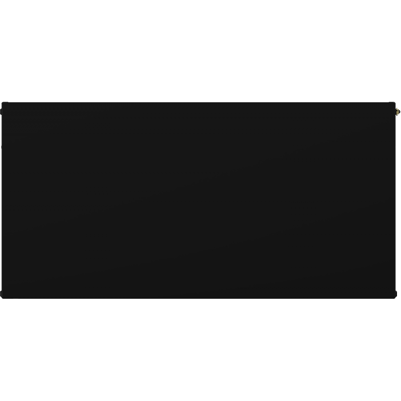 Mexen CCF22 Radiateur plat 600 x 1300 mm, raccordement central inférieur, 2057 W, noir - W6C22F-060-130-70