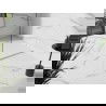 Mexen Stone+ receveur composite rectangulaire 100 x 70 cm, blanc, cache-blanc - 44107010-W