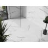 Mexen Stone+ receveur de douche en composite rectangulaire 110 x 70 cm, blanc, cache blanc - 44107011-W
