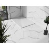 Mexen Stone+ receveur de douche en composite rectangulaire 120 x 90 cm, blanc, cache blanc - 44109012-W