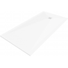 Bac de douche Mexen Stone+ en composite rectangulaire 180 x 100 cm, blanc, cache blanc - 44101018-W