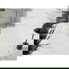 Mexen Stone+ bac en composite carré 200 x 100 cm, blanc, cache en or - 44101020-G