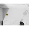 Mexen Stone+ receveur de douche rectangulaire en composite 200 x 80 cm, blanc, cache doré - 44108020-G