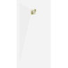 Mexen Stone+ receveur de douche rectangulaire en composite 200 x 80 cm, blanc, cache doré - 44108020-G
