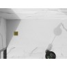 Mexen Stone+ receveur de douche rectangulaire en composite 180 x 70 cm, blanc, cache doré - 44107018-G
