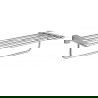 Mexen Lea étagère pour serviettes, Chrome - 7026020-00