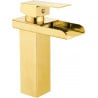 Mexen Hydra robinet de lavabo, Or - 744900-50